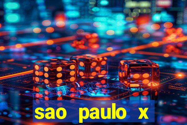 sao paulo x palmeiras palpite